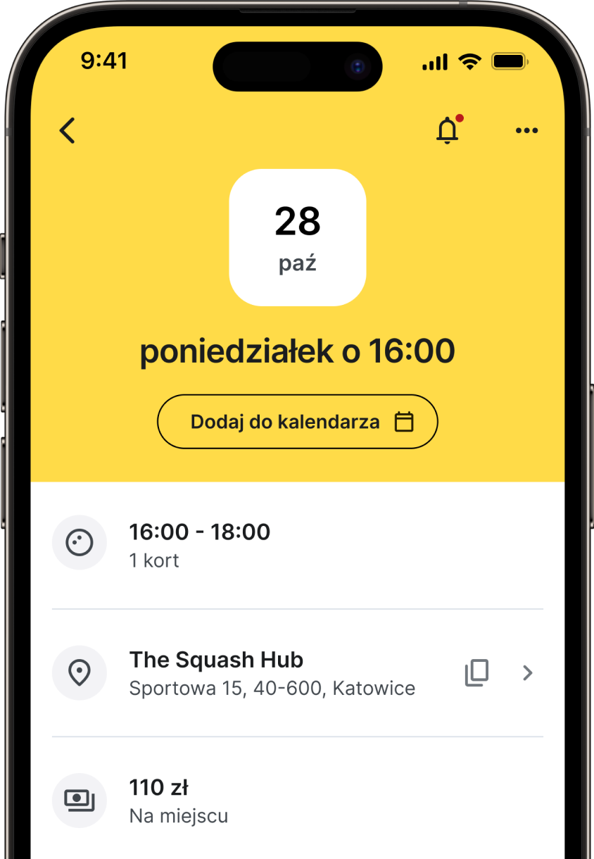 ZACZNIJ GRAĆ RAZEM Z APLIKACJĄ SQUASHLY